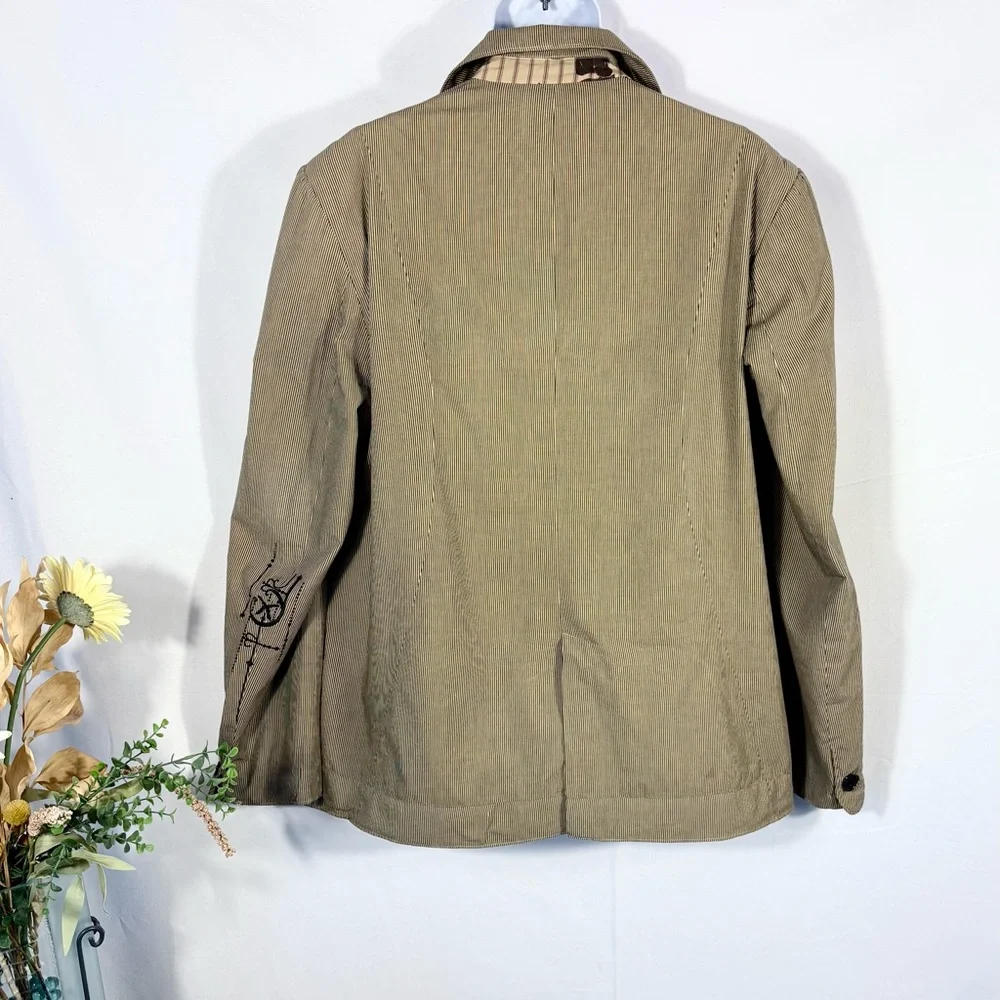 Artful Dodger Heritage Tailor Pinstripe Jacket Rare Limited Run Vntg XXL (XL) 🧡